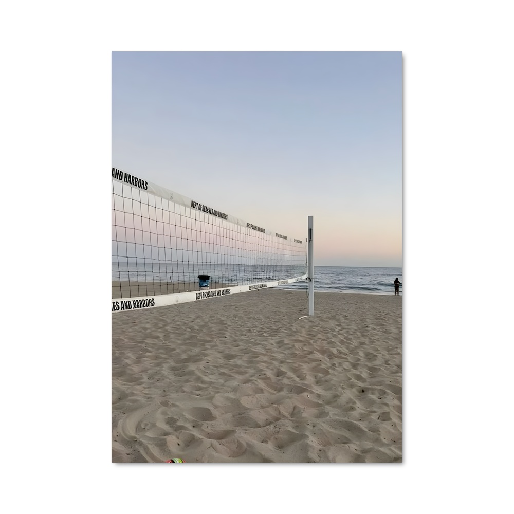 Poster Sable et Filet